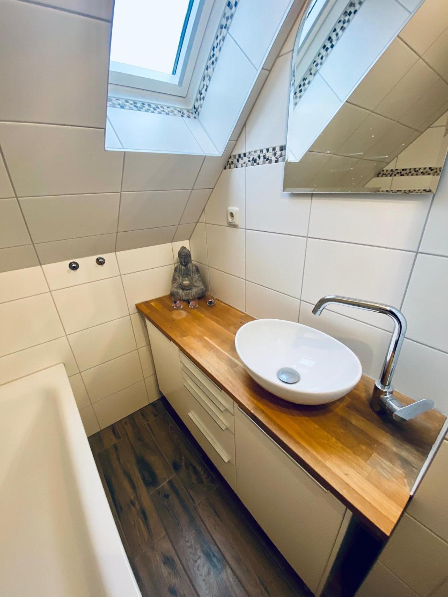 Apartment Schleusentor - Ferienwohnung Maisonette ロストック エクステリア 写真